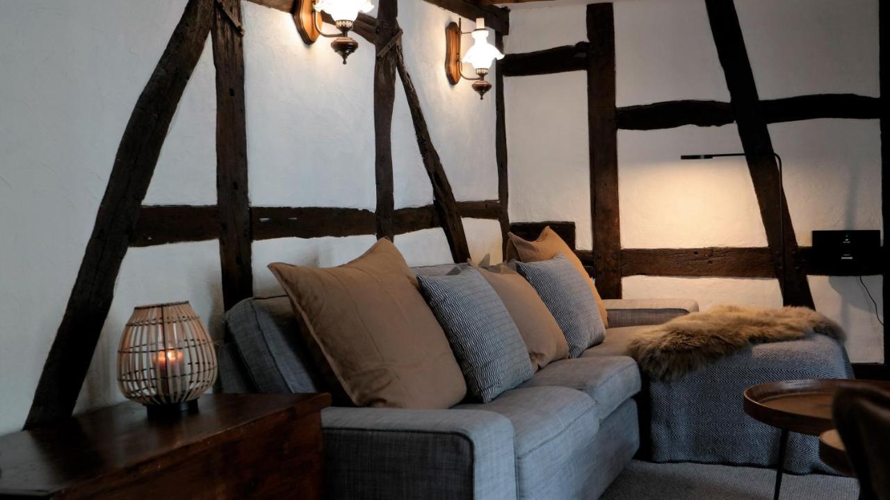 Holiday House Burgblick1 With Terrace - Vosproperties Monschau Esterno foto