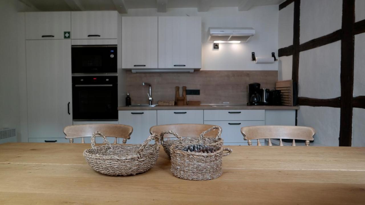 Holiday House Burgblick1 With Terrace - Vosproperties Monschau Esterno foto